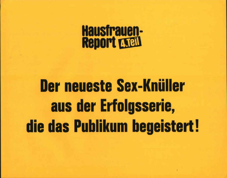 Posterdb Hausfrauen Report 4 