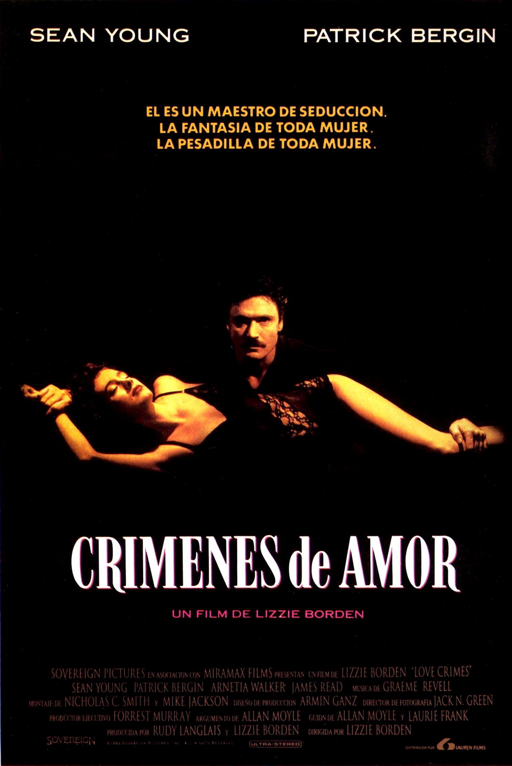 Love crime перевод. Love Crimes 1992. Amor movie 1992. Жертва дьявола Патрик бергин. Love Crime фильм.